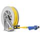 Schlauchaufroller 24 M. 1/2"IG: Pistole. ABS-grau PUReClean365+® NW12 gelb. 60 bar