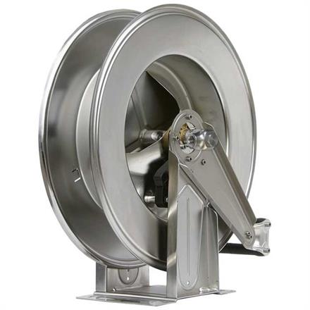 Schlauchaufroller DN12 28 M. 1/2"IG : 1/2"IG 300 bar Edelstahl