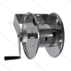 Schlauchaufroller Stahl lackiert - 20m - max 400 Bar - Schlauch: 25m 3/8" - 20m 1/2" - Ans