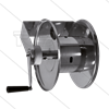 Schlauchaufroller Stahl lackiert - 20m - max 400 Bar - Schlauch: 25m 3/8" - 20m 1/2"