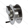 Schlauchaufroller Stahl lackiert - 25m - max 400 Bar - Schlauch: 35m 3/8" - 25m 1/2"