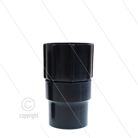 Schlauchmuffe drehbar - Schlauchseite Ø50mm - Zubehörseite Ø58mm
