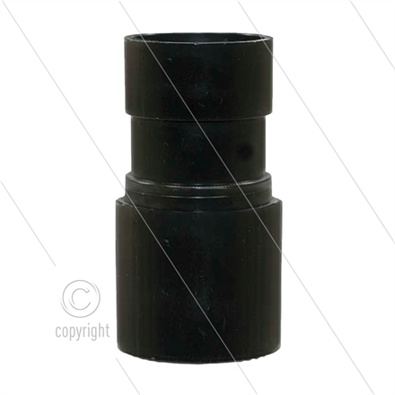 Schlauchmuffe - Slauchseite Ø38mm - Kesselseite Ø49mm - pass