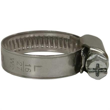 Schlauchschelle 12-22 mm W4 100 Stück Band,Gehäuse & Schraube aus Edelstahl 1.4301