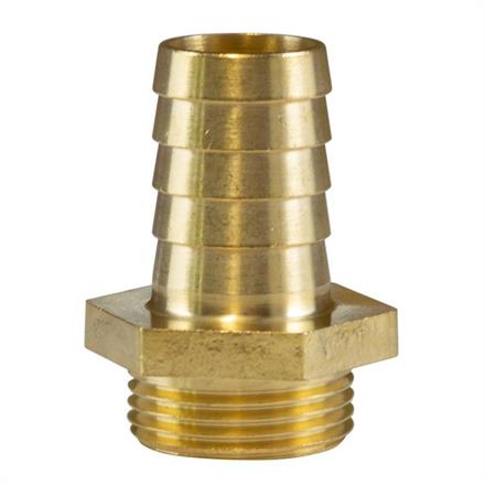 Schlauchtülle 3/4"AG NW19 Messing