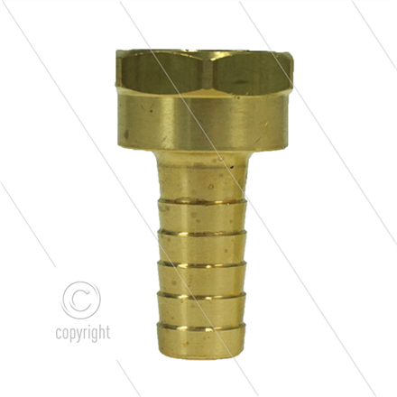 Schlauchtülle - Messing - Ø13mm - 1/2" IG