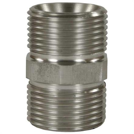 Schlauchverbinder M22x1,5 AG : M22x1,5 AG Edelstahl