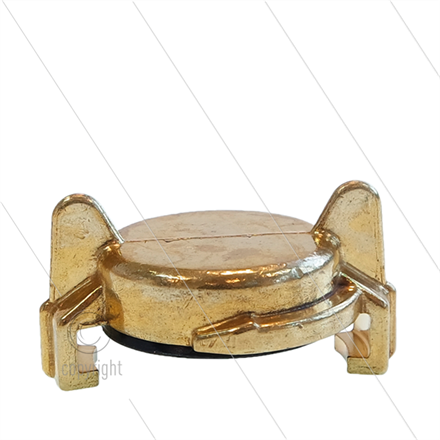 Schnellkupplung - Messing - Geka - Blindkappe