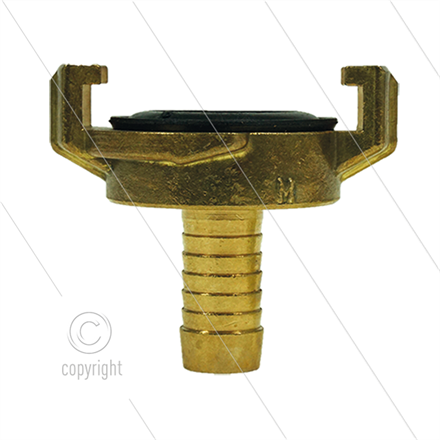 Schnellkupplung - Messing - Geka - Ø13mm - 1/2" Schlauchtülle