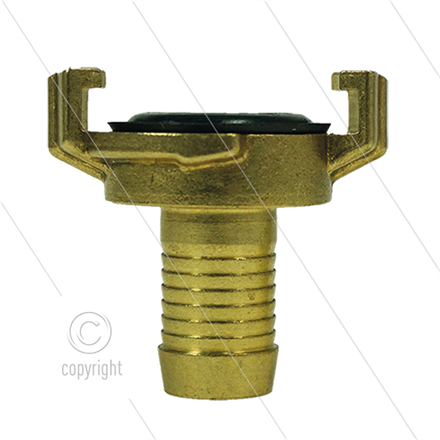 Schnellkupplung - Messing - Geka - Ø19mm - 3/4" Schlauchtülle
