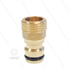 Schnellkupplung - Niederdruck - Messing - Wasseranschluss - 1/2" AG