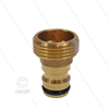 Schnellkupplung - Niederdruck - Messing - Wasseranschluss - 3/4" AG