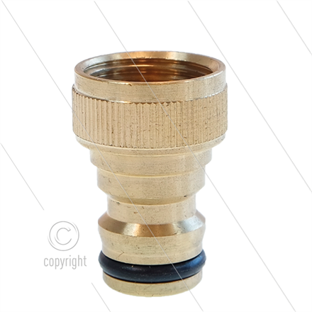 Schnellkupplung - Niederdruck - Messing - Wasseranschluss -