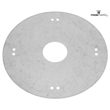 Schutzblech ø300 für Turbo-Rohr-Reiniger TRR-300 rostfrei blank (iø66)