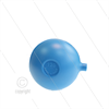 Schwimmerball blau PVC mit Gewindeanschluss - Ø120mm - max 80°C - für Schwimmerventil 2202