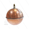 Schwimmerball Kupfer mit Klemmbefestigung - Ø120 mm