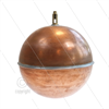 Schwimmerball Kupfer mit Klemmbefestigung - Ø150 mm