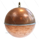Schwimmerball Kupfer mit Klemmbefestigung - Ø220 mm
