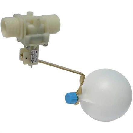 Schwimmerventil AK 3/4"AG : 3/4"AG Kunststoff mit Kunststoff-Schwimmer