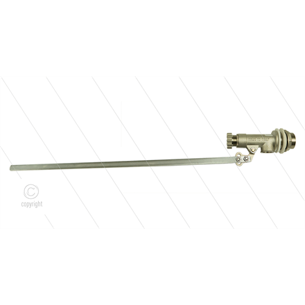 Schwimmerventil - Messing - ohne Schwimmerball - 12 Bar - L=650mm - max 60°C - 1 1/4" AG -