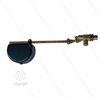 Schwimmerventil RG60 - Messing - max 6 Bar - L=383mm - max 60°C - 1/2" AG - Durchflussmeng