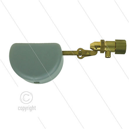 Schwimmerventil RGO - Messing - max 10 Bar - L=265mm - max 60°C- 1/2" IG - Durchflussmenge