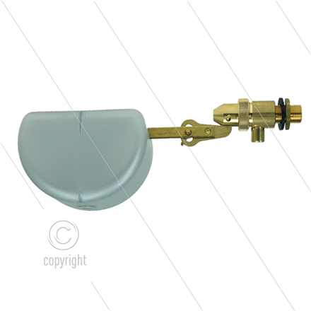 Schwimmerventil RGO - Messing - max 10 Bar - L=265mm - max 60°C - 3/8" AG - Durchflussmeng