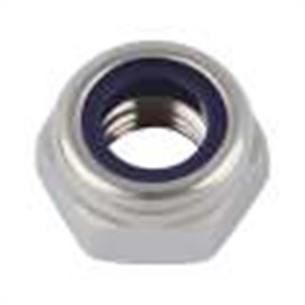 Sechskantmutter M8 DIN982 Edelstahl A2, blank Selbstsichernde Muttern