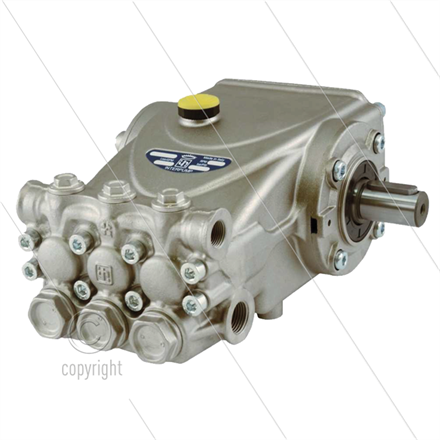 SS3C2015 Hochdruckpumpe Edelstahl - 15 l/min - 200 Bar - 1750 U/min - 5,73 kW - max 85°C