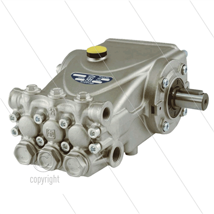 SS3C2021 Hochdruckpumpe Edelstahl - 21 l/min - 200 Bar - 1750 U/min - 8,02 kW - max 85°C