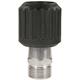 ST-44 Drehverschraubung M22x1,5IG : M22AG 400 bar Edelstahl