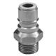 ST-45 250 bar 1/2"AG Nippel Edelstahl mit 60° Innenkonus