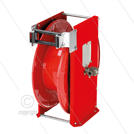 ST14/10 - Automatischer Schlauchaufroller - Stahl pulverbeschichtet - max 300 Bar