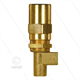 ST230 Sicherheitsventil - 80 bis 250 Bar - 30 l/min - max 95°C - Eingang 1/4" IG
