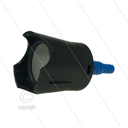 ST35R Ansaugfilter mit Rückschlagventil - Ø80mm - H=147mm - max 60°C - 1/2" bis 3/4" Tülle