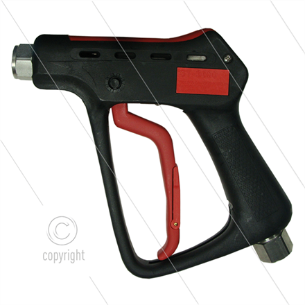 ST3600 HD-Pistole - Edelstahl - 600 Bar - 80 l/min - max 150°C - 2 x 1/2" IG