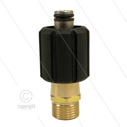 ST44 Handverschraubung mit gleitlager - Messing - M22 x 1,5