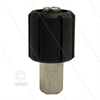 ST44 - Handverschraubung mit gleitlager - Messing M22x1,5 HV x 1/4" IG - 400 Bar - Ø14mm
