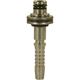 Stecknippel 11 mm DN 08 Edelstahl mit Lager