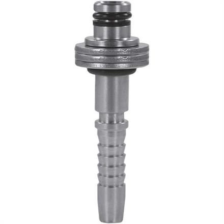 Stecknippel 11 mm DN 08 Stahl verzinkt mit  3 Scheiben