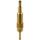 Stecknippel 8,8 mm DN 06 Messing Drehbar
