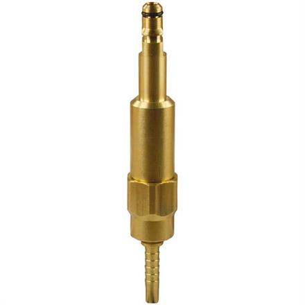 Stecknippel 8,8 mm DN 06 Messing Drehbar