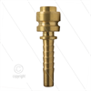 Stecknippel - Messing - DN06 (1/4") - Nippel "X-TRA" Ø14,2 mm passend zu Alto