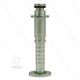 Stecknippel - Stahl - DN08 (5/16") - Ø10mm Pistolanschluss mit Ø21,0mm scheibe