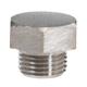Stopfen 1/8"AG mit Außensechskant SW 13 Edelstahl 250 bar