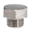 Stopfen 1/8"AG mit Außensechskant SW 13 Edelstahl 250 bar