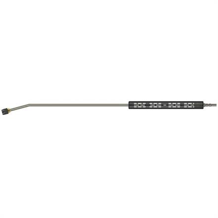 Strahlrohr 1000/380 mm Mundstück : KW-Profi Edelstahl 15° abgewinkelt