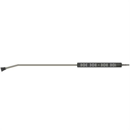 Strahlrohr 1000/380 mm ST-10 1/4"IG-NPT : KW-Profi Edelstahl 15° abgewinkelt mit Düse 2505