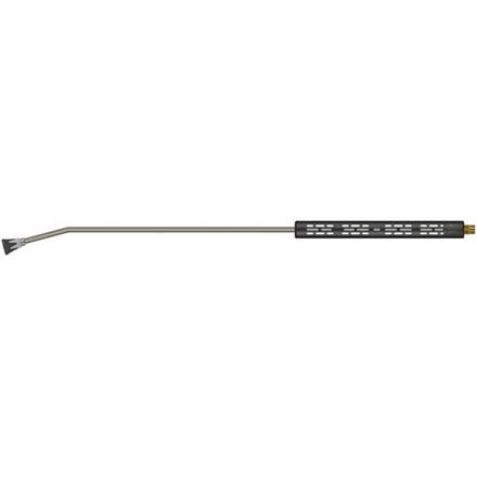 Strahlrohr 1000/380 mm ST-10 1/4"IG-NPT : M22 AG Edelstahl 15° abgewinkelt