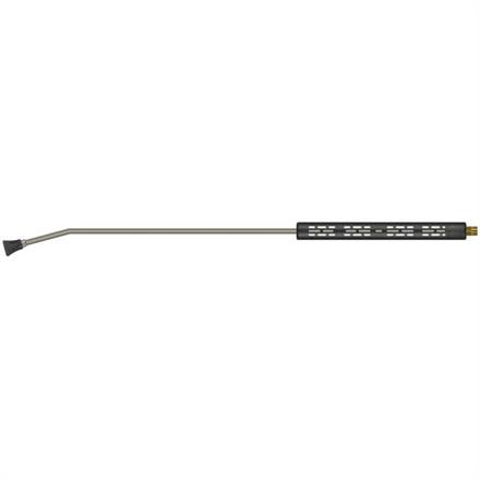 Strahlrohr 1000/380 mm ST-10 1/4"IG-NPT : M22 AG Stahl verzinkt 15° abgewinkelt
